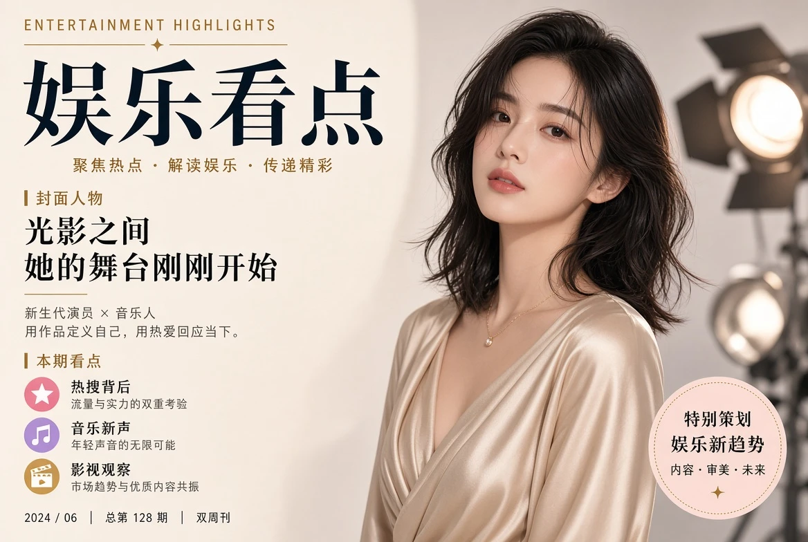 娱乐看点与节目资讯主题画面